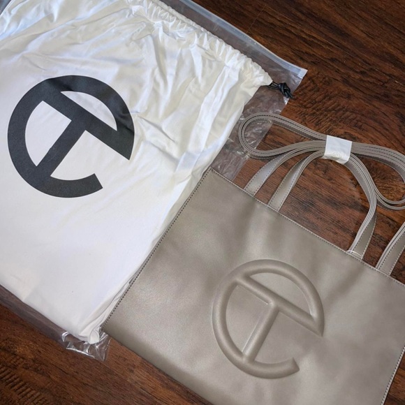 Medium Grey Telfar Bag - Picture 1 of 4
